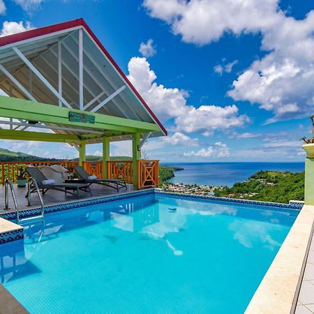 Tropical Paradise View Anse La Raye Exteriér fotografie