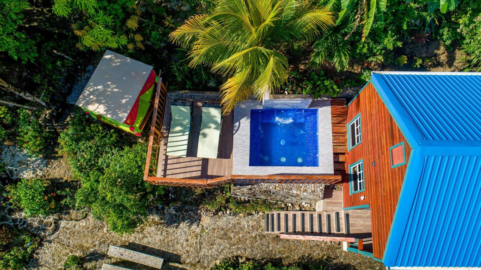 Tropical Paradise View Anse La Raye Exteriér fotografie
