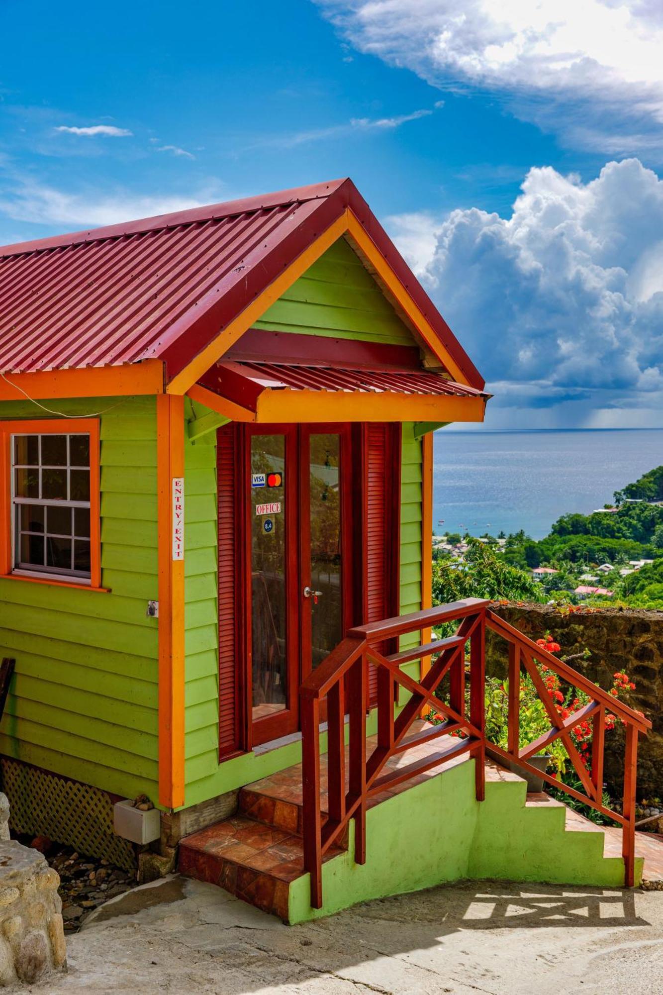 Tropical Paradise View Anse La Raye Exteriér fotografie