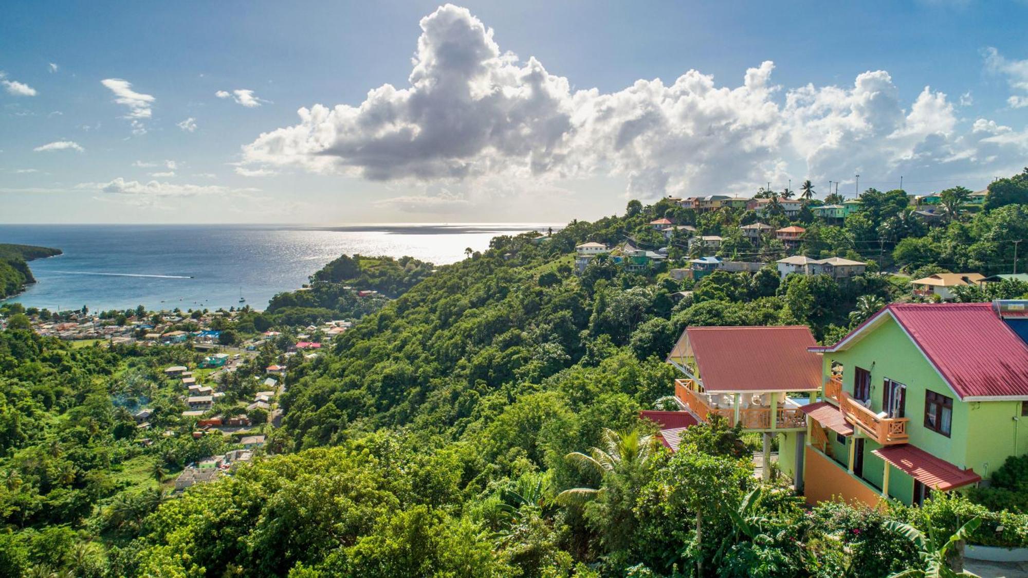 Tropical Paradise View Anse La Raye Exteriér fotografie