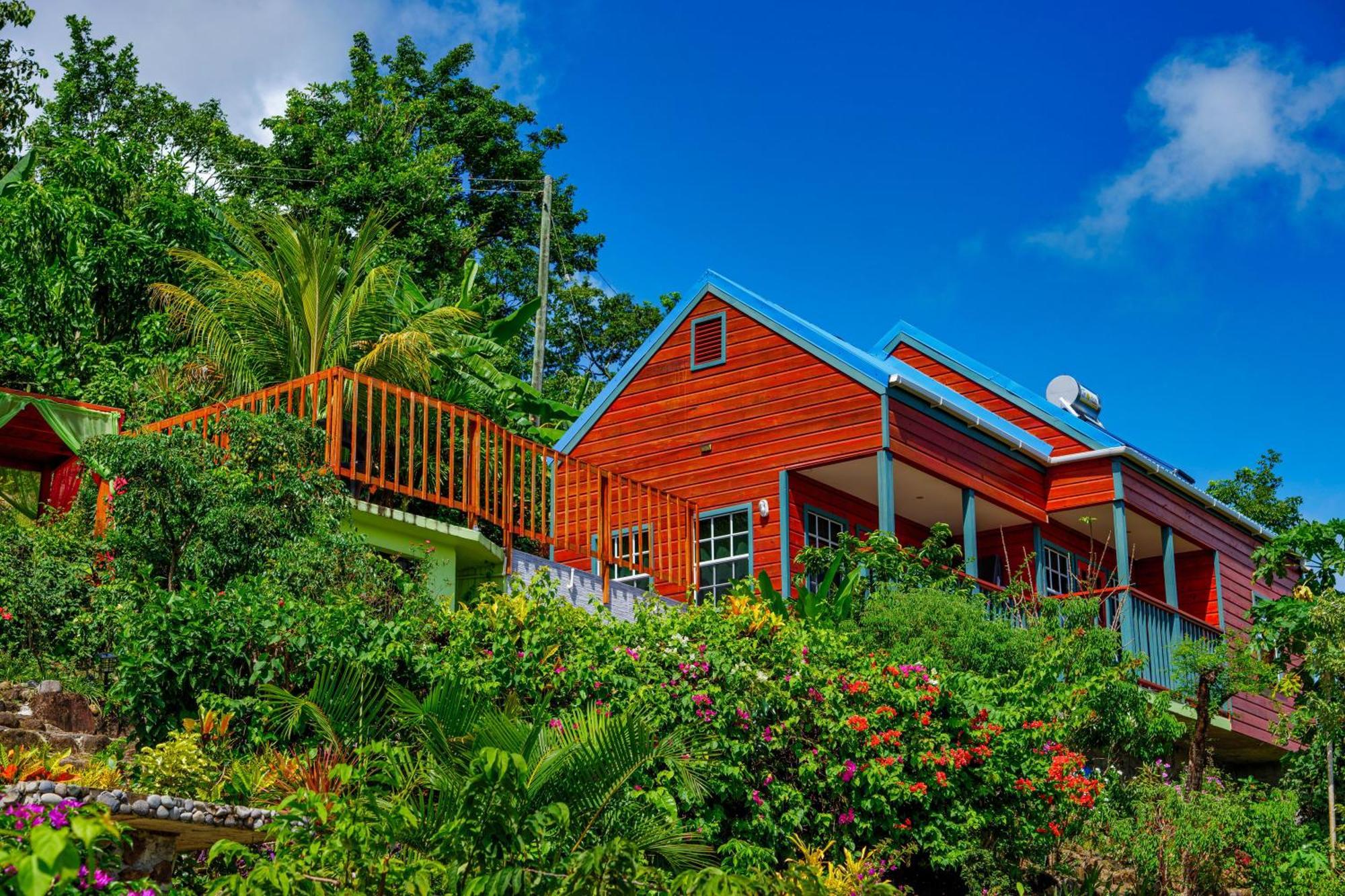 Tropical Paradise View Anse La Raye Exteriér fotografie