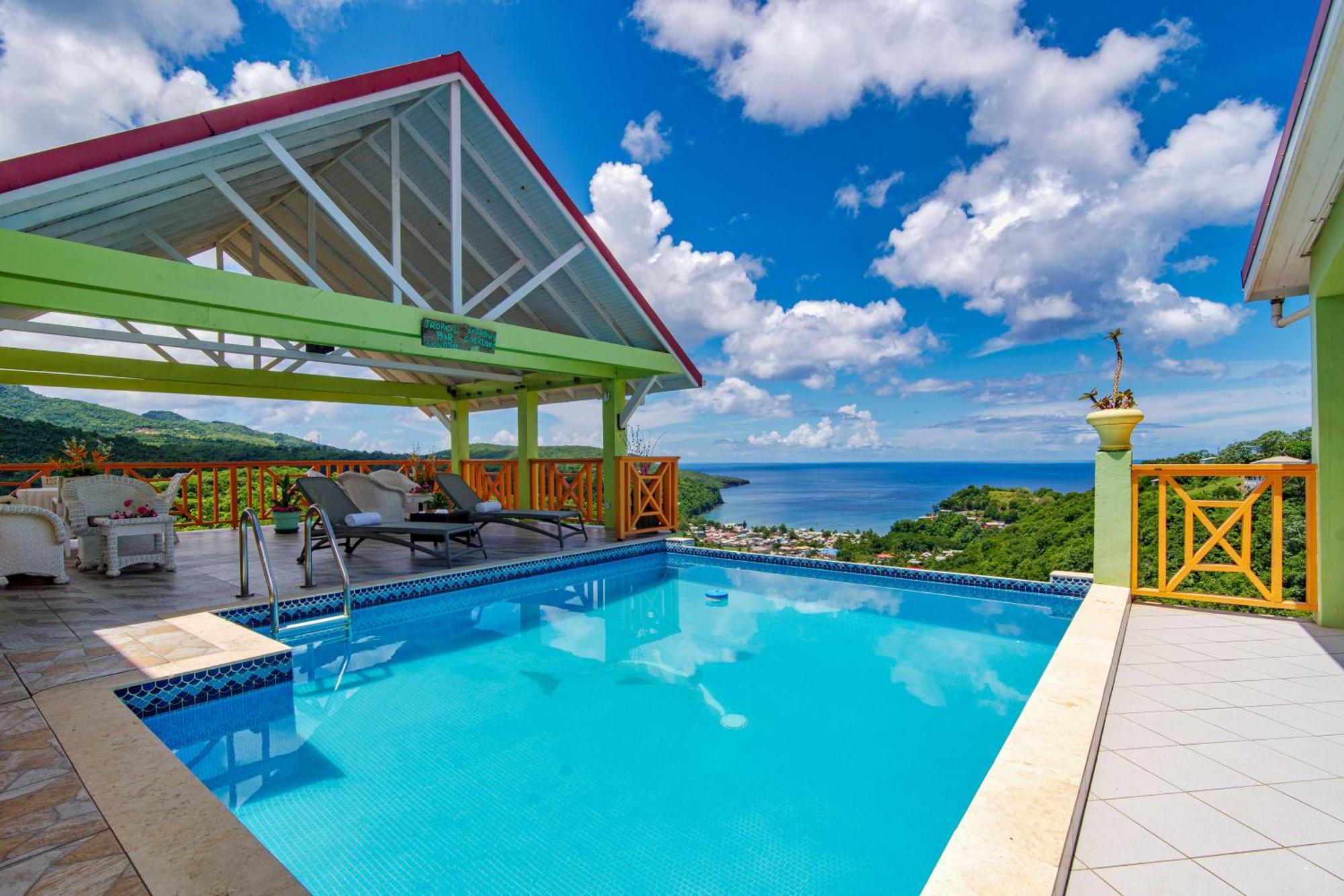 Tropical Paradise View Anse La Raye Exteriér fotografie