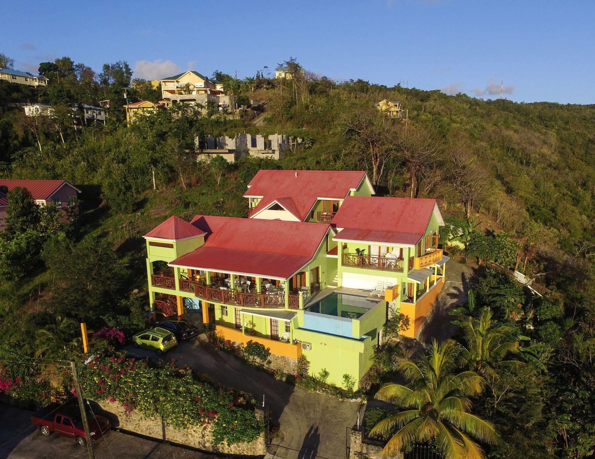 Tropical Paradise View Anse La Raye Exteriér fotografie